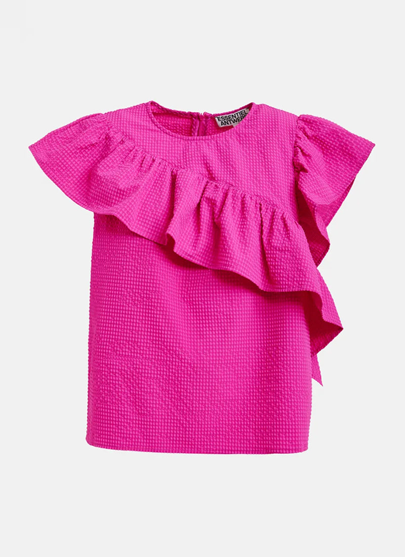 Oojoo Ruffle Top by ESSENTIEL ANTWERP | Andrews Oojoo Ruffle Top by ESSENTIEL ANTWERP | Andrews