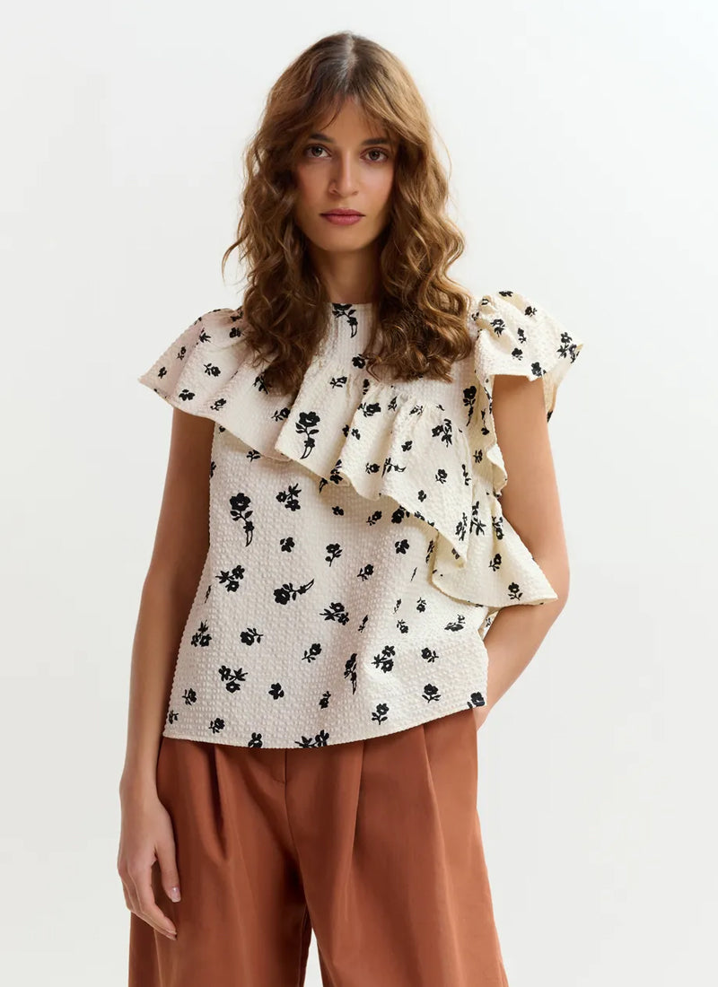 Oojoo Ruffle Top by ESSENTIEL ANTWERP | Andrews