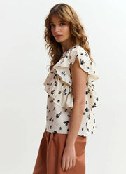 ESSENTIEL ANTWERP Oojoo Ruffle Top