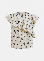 ESSENTIEL ANTWERP Oojoo Ruffle Top