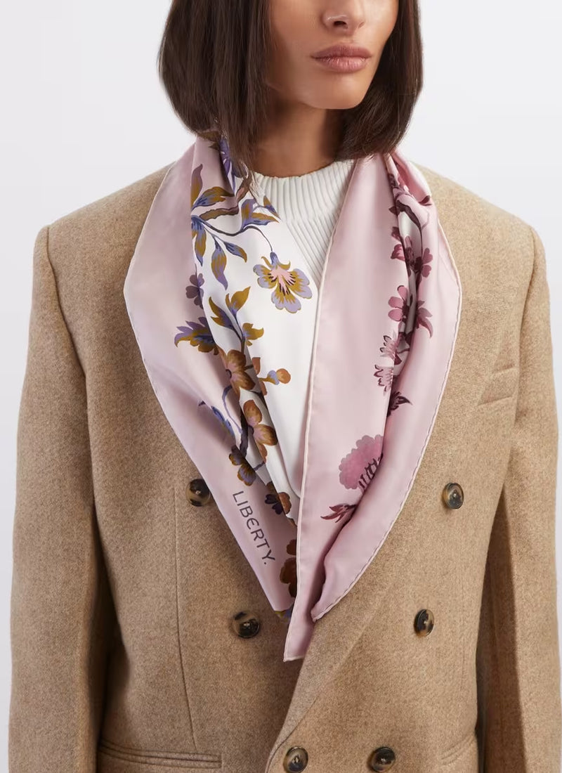 Eve Belle Reversible Silk Scarf