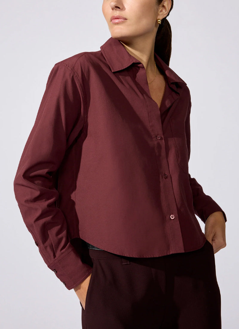 Everyday Cropped Shirt