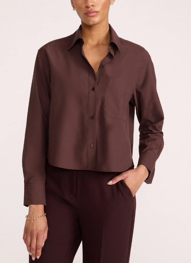 Everyday Cropped Shirt