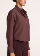 Everyday Cropped Shirt