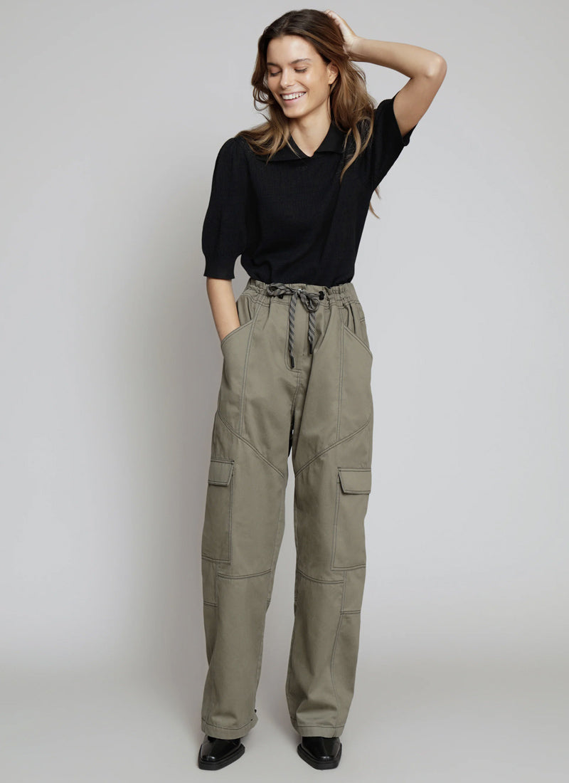Munthe Excalate Knitted Polo T-Shirt