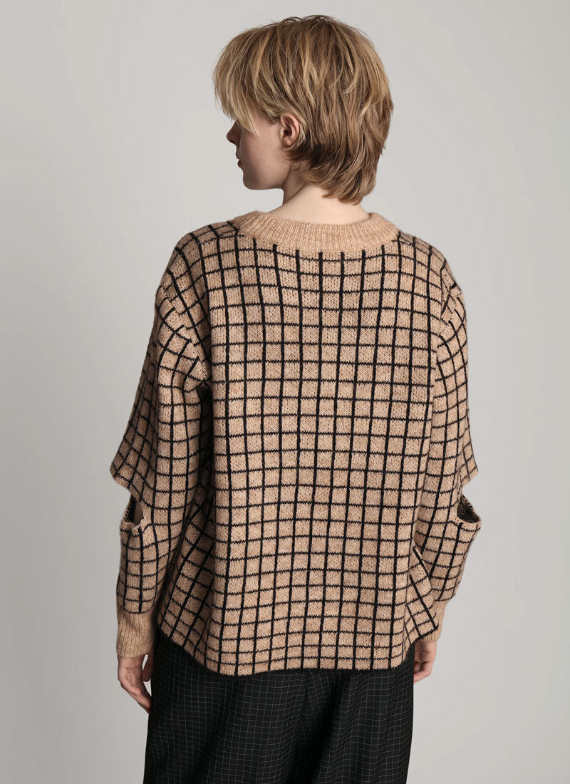 Munthe Exist Split Sleeve Sweater