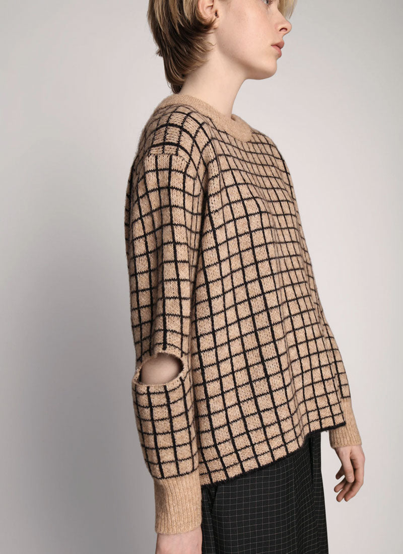 Munthe Exist Split Sleeve Sweater