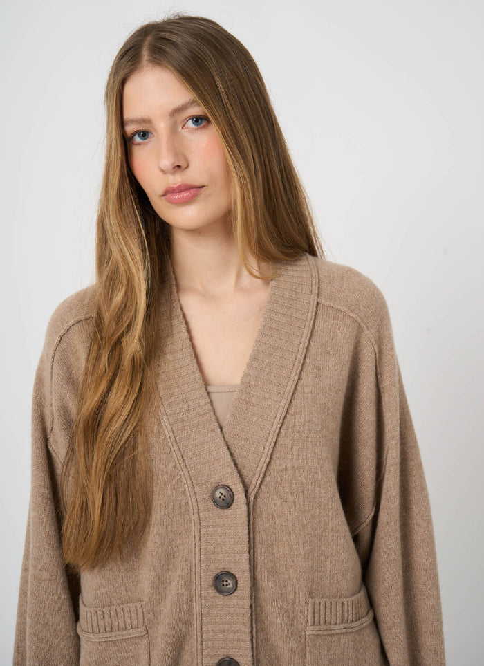 REPEAT Cashmere Extra Fine Baby Wool Cardigan