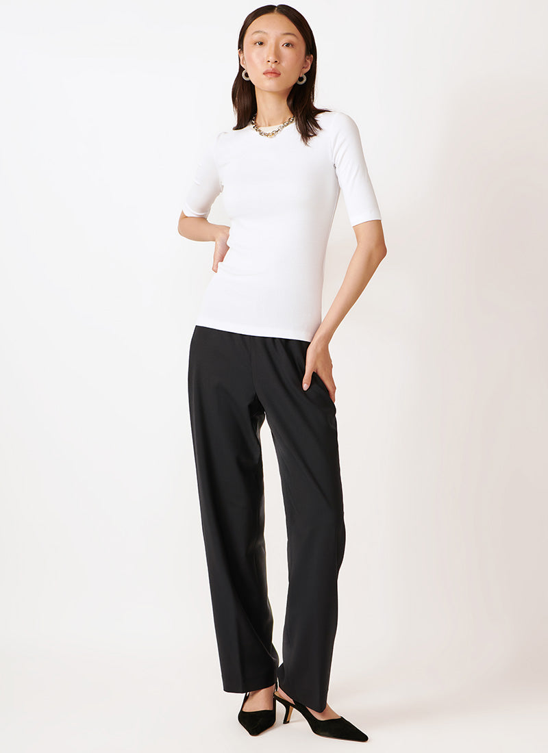 Crewneck Short Sleeve T-Shirt by Fabiana Filippi | Andrews