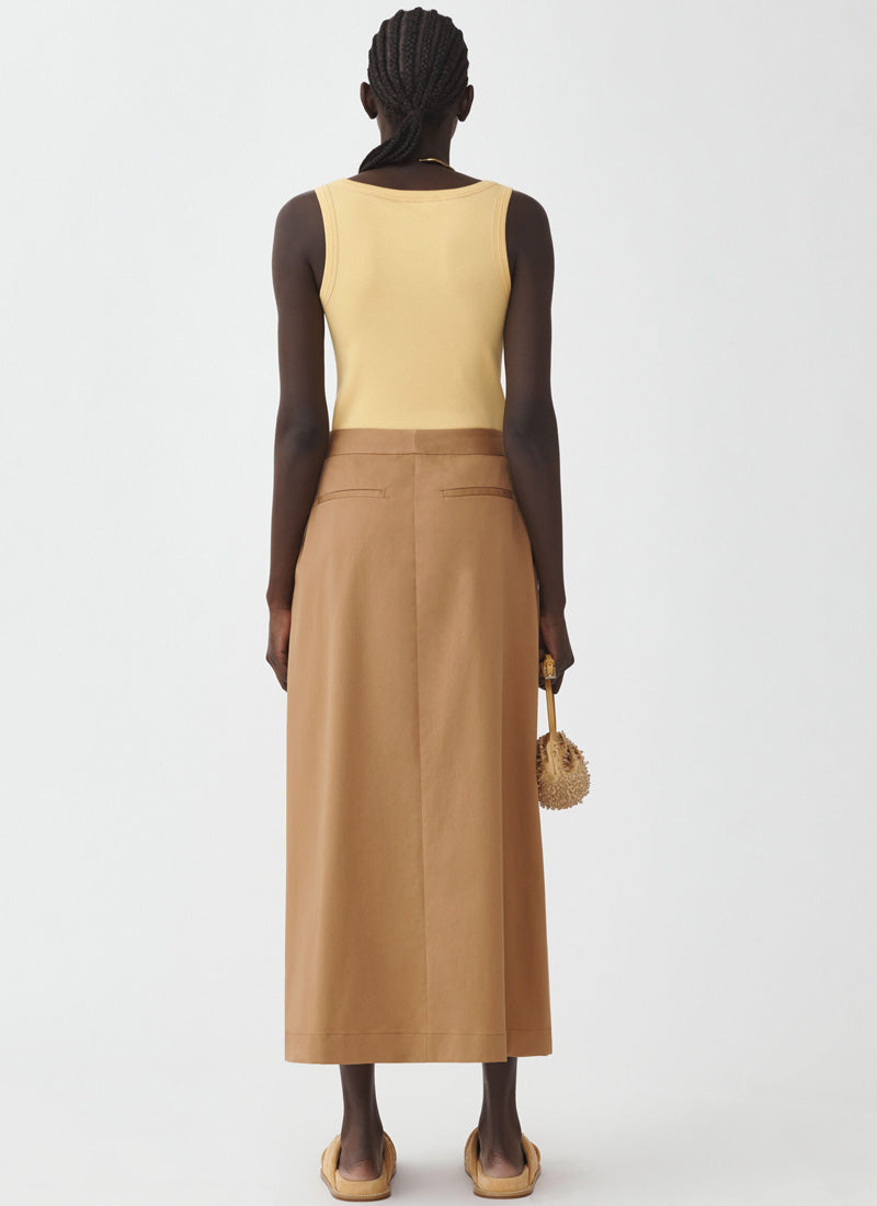 Fabiana Filippi Gabardine Midi Skirt