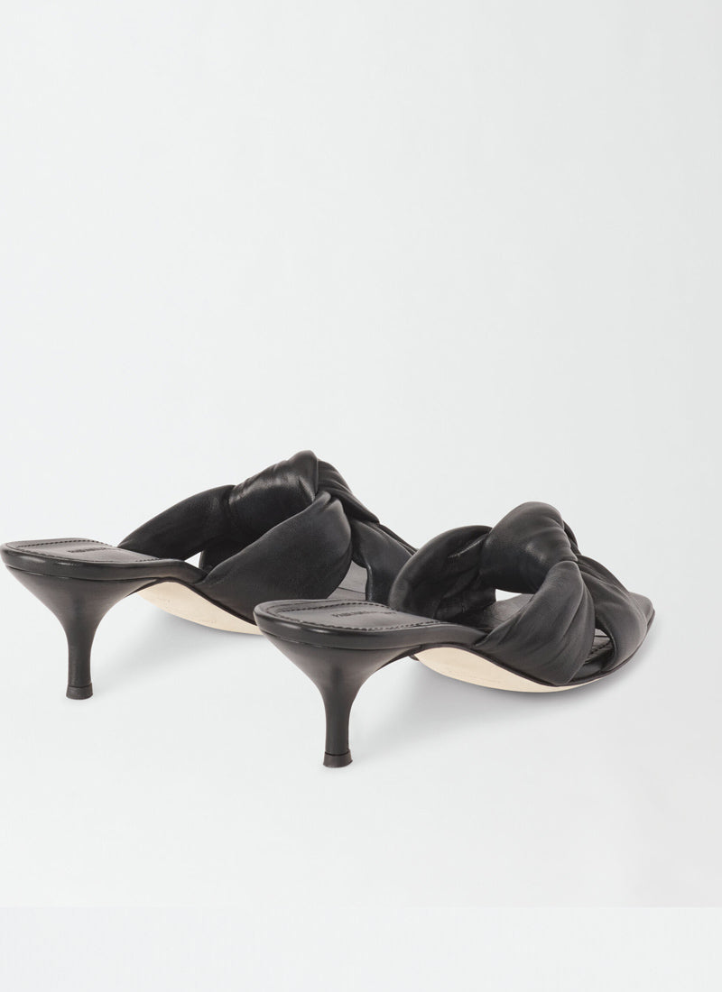 Fabiana Filippi Knotted Nappa Mules