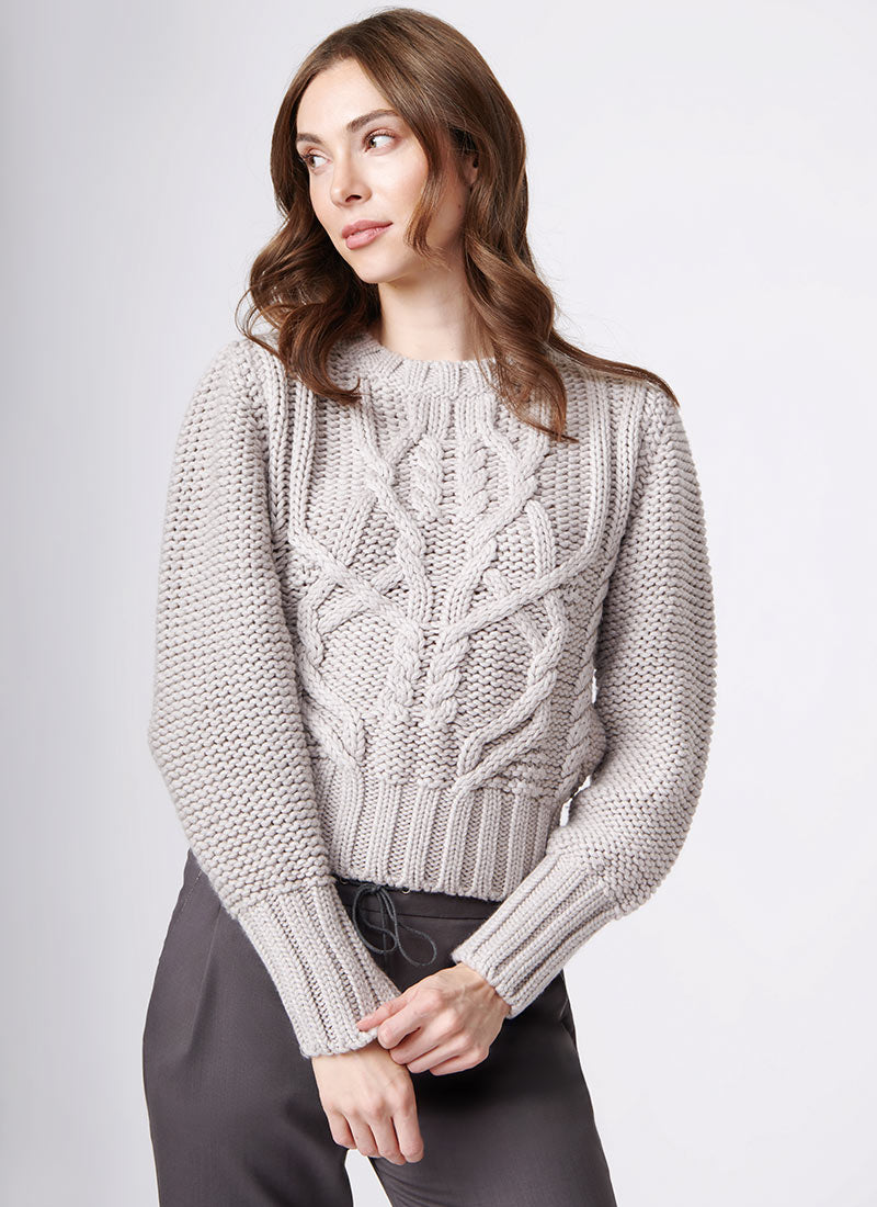 Fabiana Filippi Merino Wool Crewneck Sweater