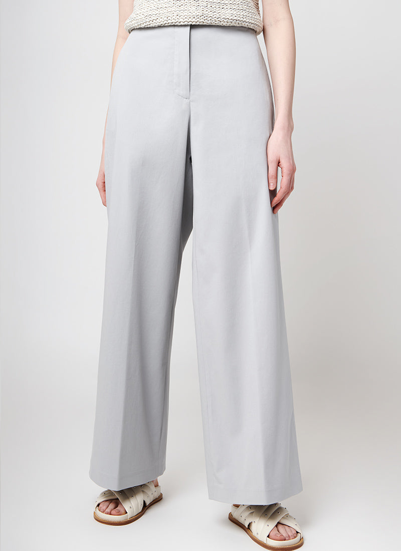 Fabiana Filippi Wide-Leg Cotton Gabardine Pant