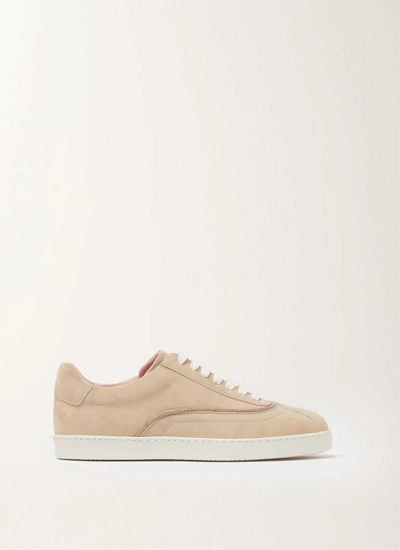 Fabiana Filippi Suede Filo Diamante Sneakers