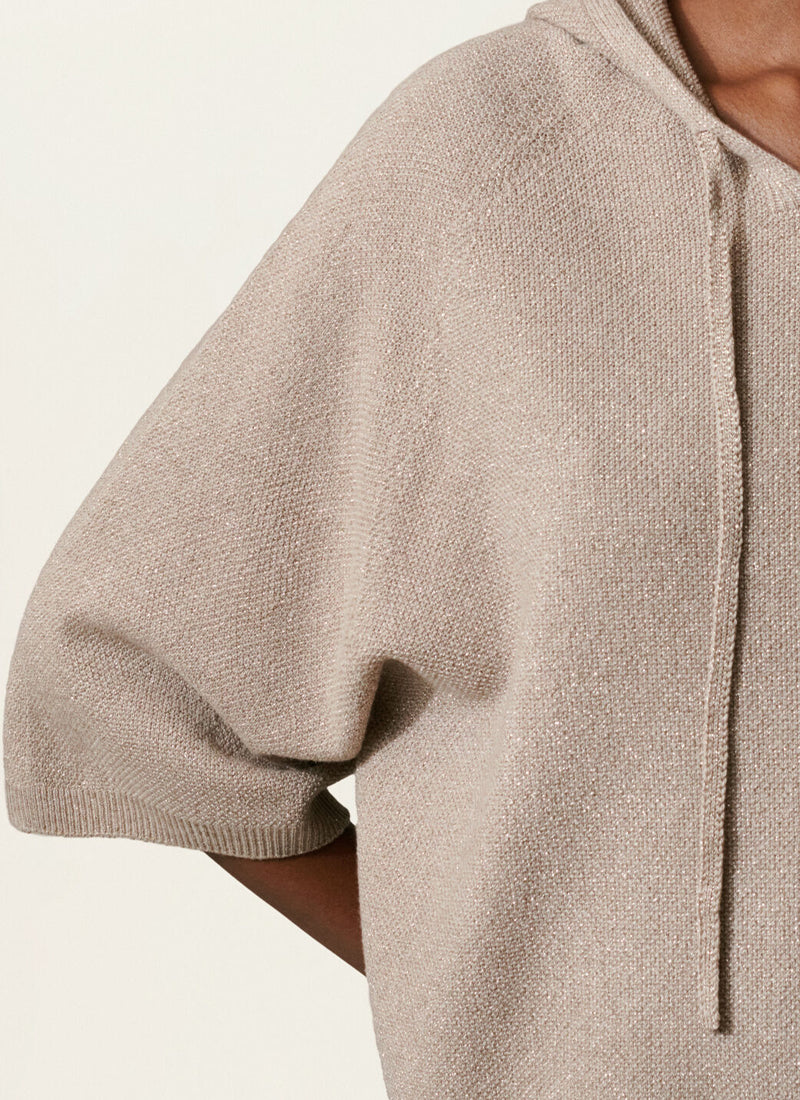 Hooded Knit Sweater