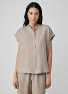 Fabiana Filippi Linen Sleeveless Shirt