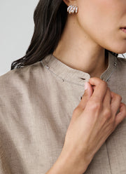 Fabiana Filippi Linen Sleeveless Shirt