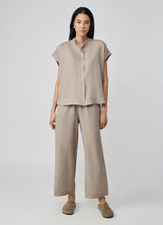 Fabiana Filippi Linen Sleeveless Shirt