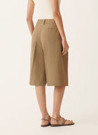 Viscose Double Pleat Shorts by Fabiana Filippi at Andrews