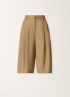 Viscose Double Pleat Shorts by Fabiana Filippi at Andrews