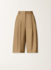 Viscose Double Pleat Shorts by Fabiana Filippi at Andrews