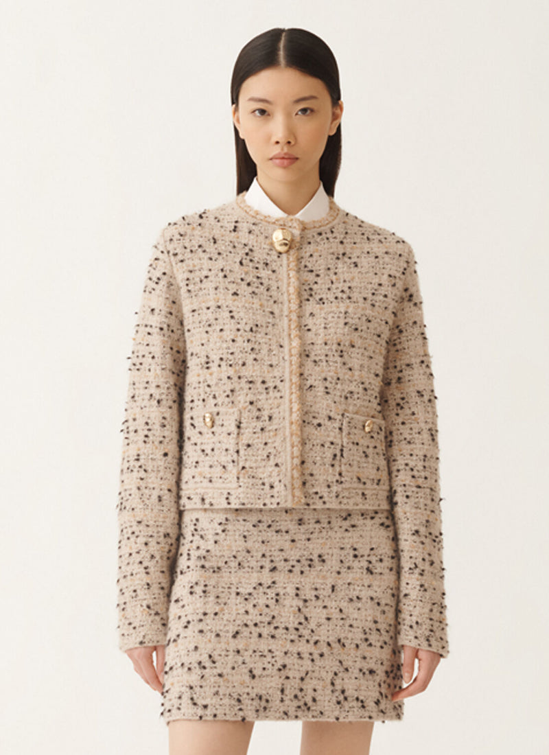 Fabiana Filippi Donnegal Tweed Jacket