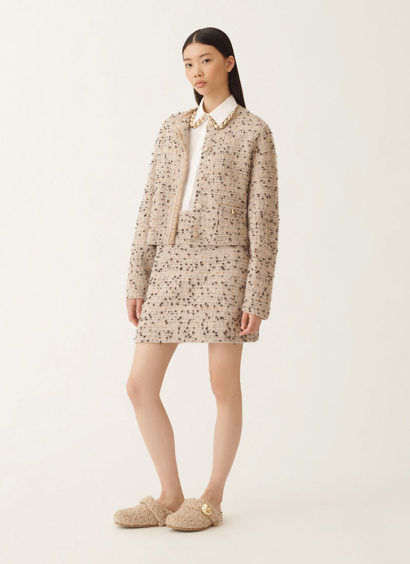 Fabiana Filippi Donnegal Tweed Jacket
