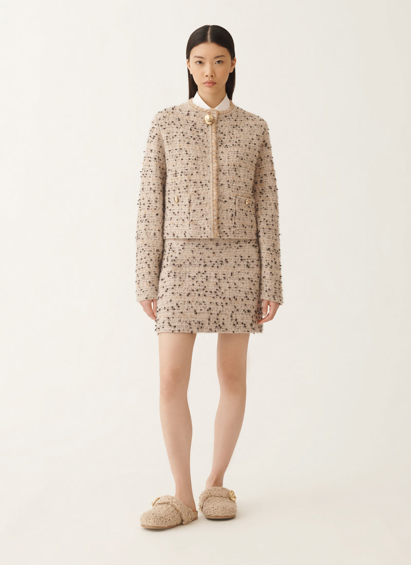 Fabiana Filippi Donnegal Tweed Jacket