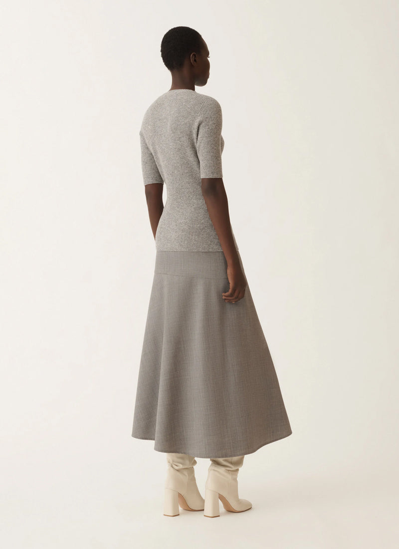 Ribbed Short Sleeve Sweater by Fabiana Filippi | Andrews