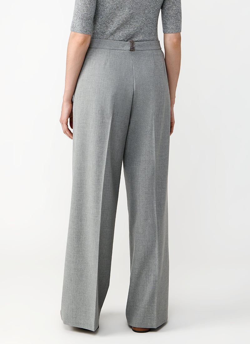 Fabiana Filippi Tecno Wide Leg Trouser