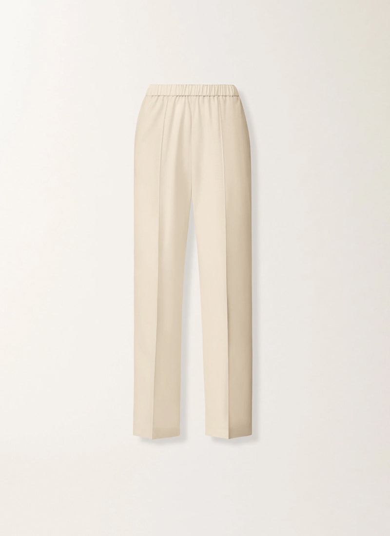 Bistretch Wool Trousers Nude