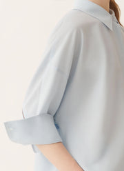 Fabiana Filippi Bistretch Wool 3/4 S Shirt