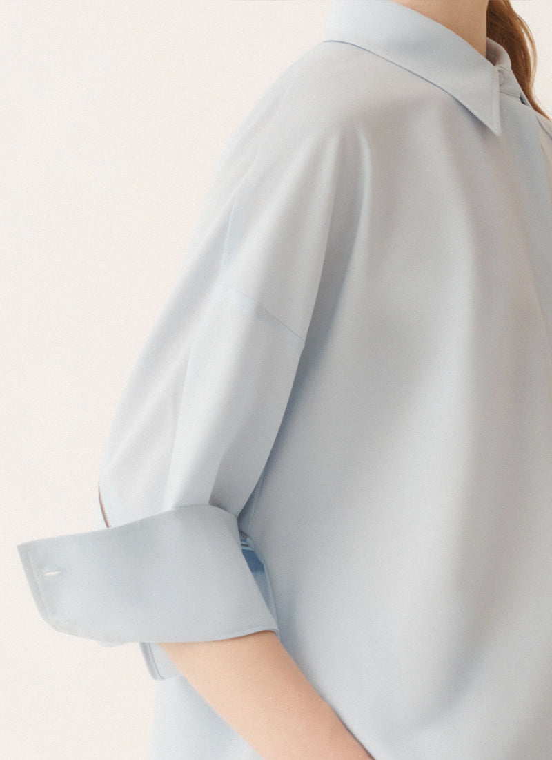 Fabiana Filippi Bistretch Wool 3/4 S Shirt