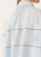 Fabiana Filippi Bistretch Wool 3/4 S Shirt