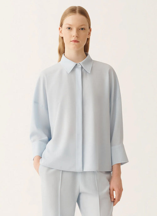  Bistretch Wool 3/4 S Shirt by Fabiana Filippi at Andrews 