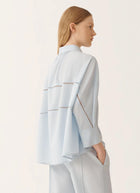 Fabiana Filippi Bistretch Wool 3/4 S Shirt