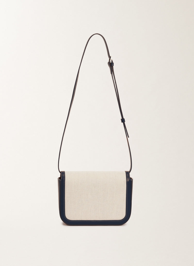 Fabiana Filippi Canvas Leather Camera Bag