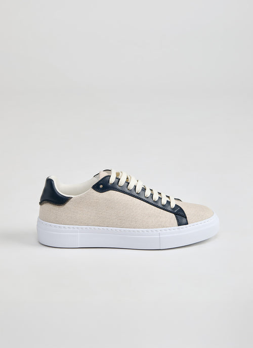 Fabiana Filippi Canvas Leather Trainer