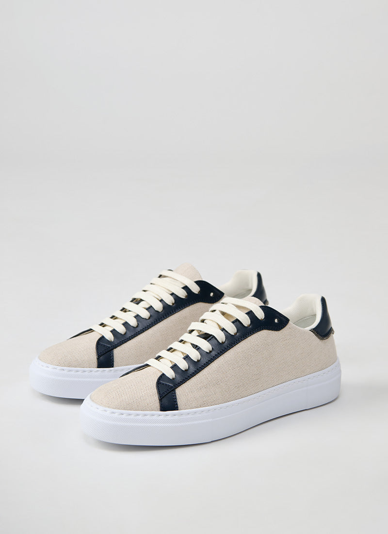 Fabiana Filippi Canvas Leather Trainer