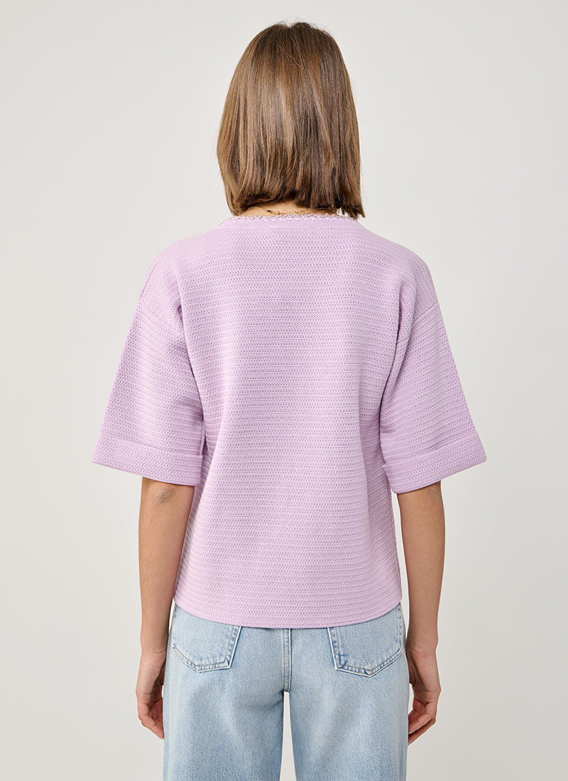 Fabiana Filippi Cotton Wool Basket Weave Knit