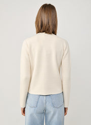 Fabiana Filippi Cotton Wool Crewneck Jacket