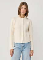 Fabiana Filippi Cotton Wool Crewneck Jacket