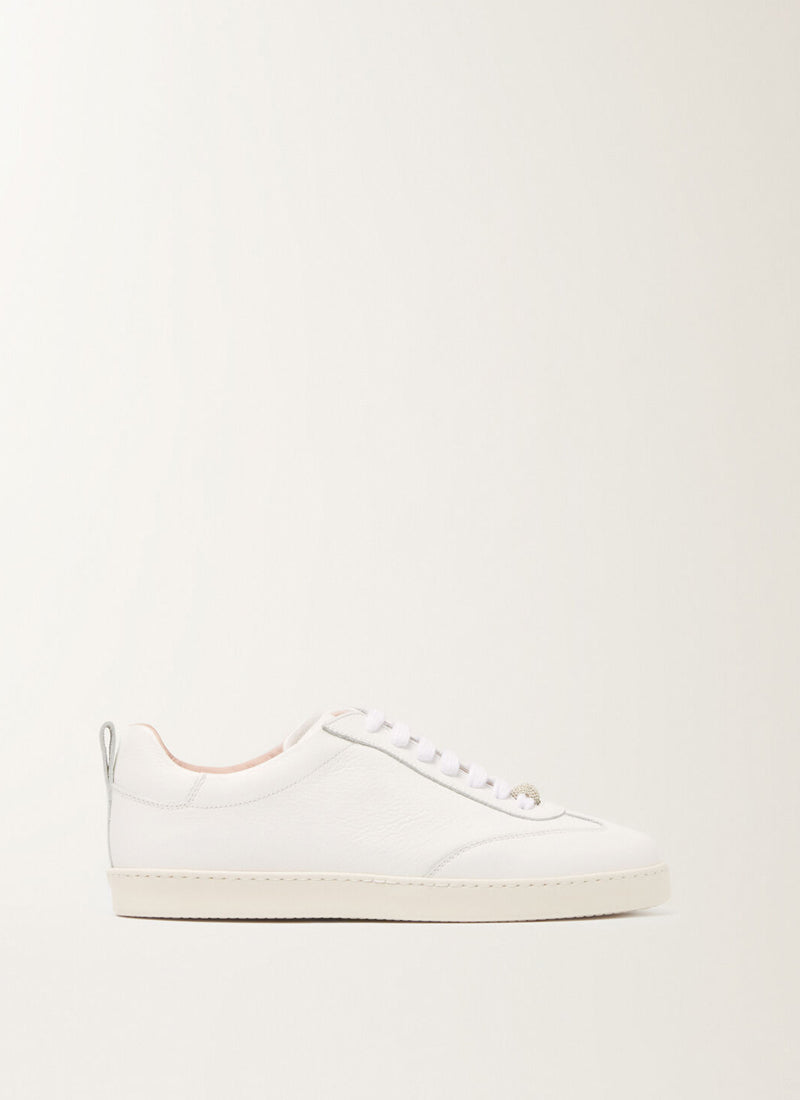  Grained Leather Sneakers by Fabiana Filippi at Andrews 