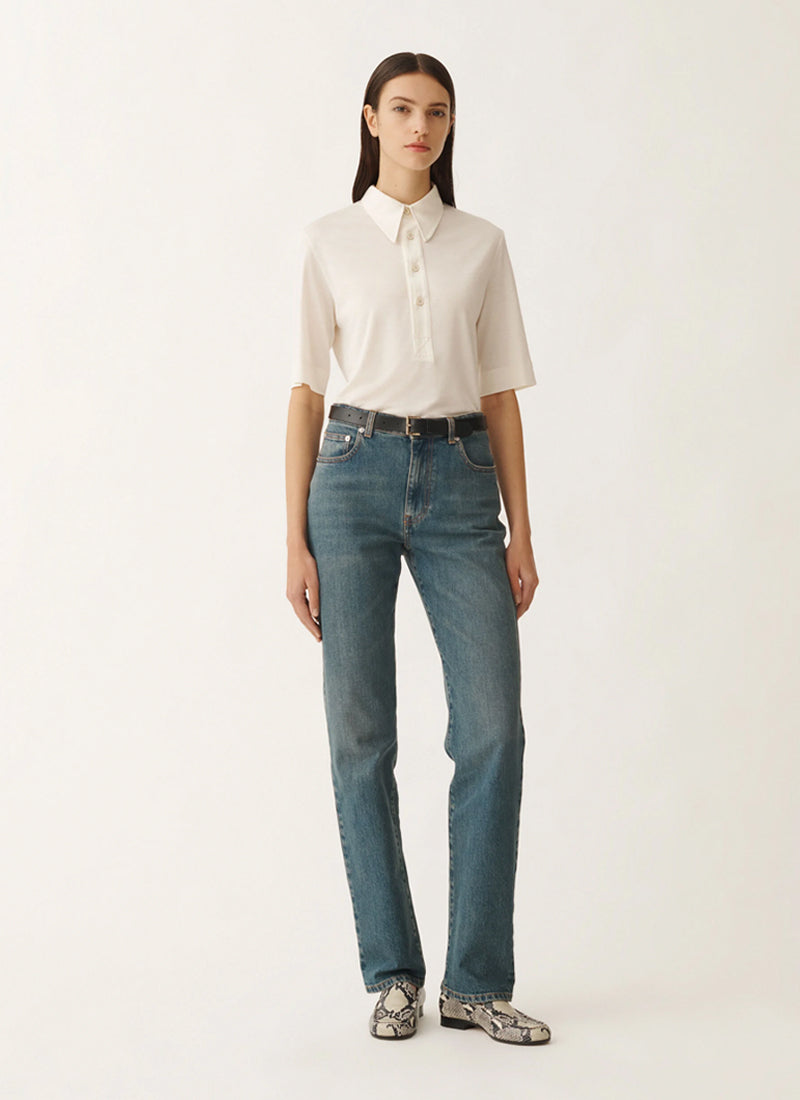 Fabiana Filippi Narni Straight Leg Jeans