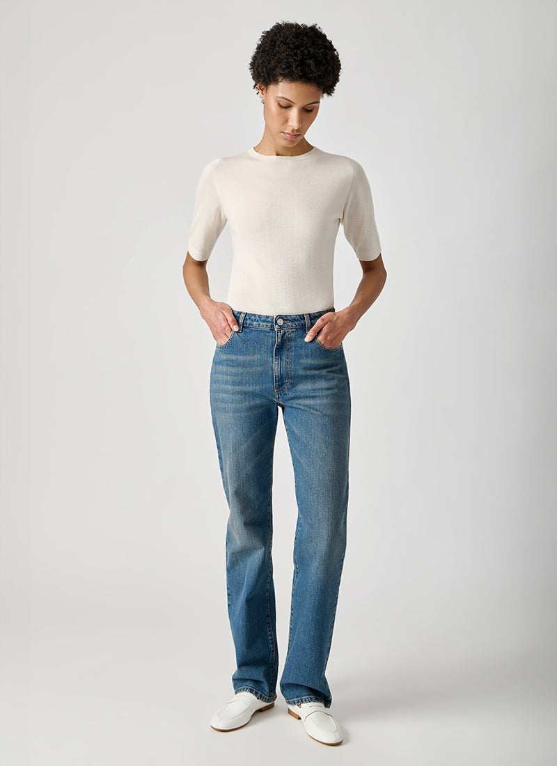 Fabiana Filippi Narni Straight Leg Jeans