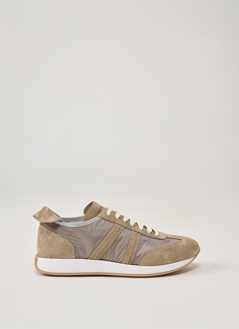 Fabiana Filippi Nylon Suede Running Shoes