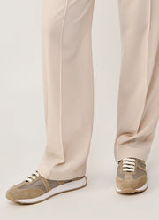 Fabiana Filippi Nylon Suede Running Shoes