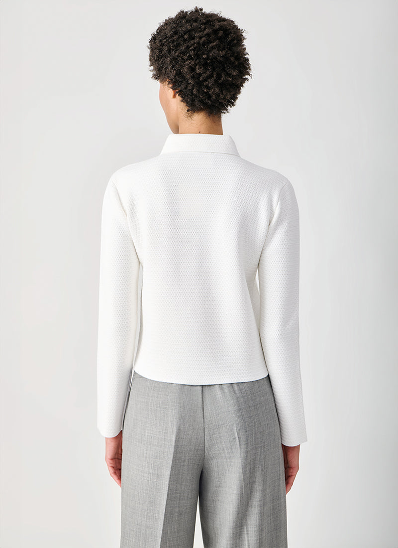Fabiana Filippi Cotton Wool Patch Pocket Cardigan