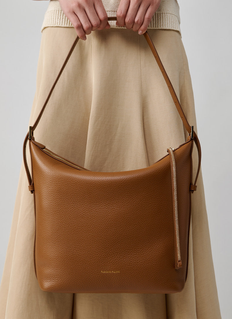 Fabiana Filippi Pebbled Leather Shoulder Bag