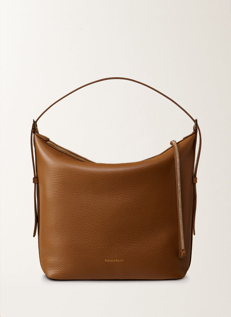 Fabiana Filippi Pebbled Leather Shoulder Bag